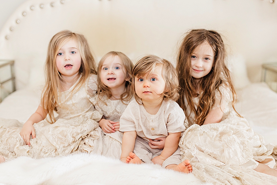 4 kids 12 month lifestyle session