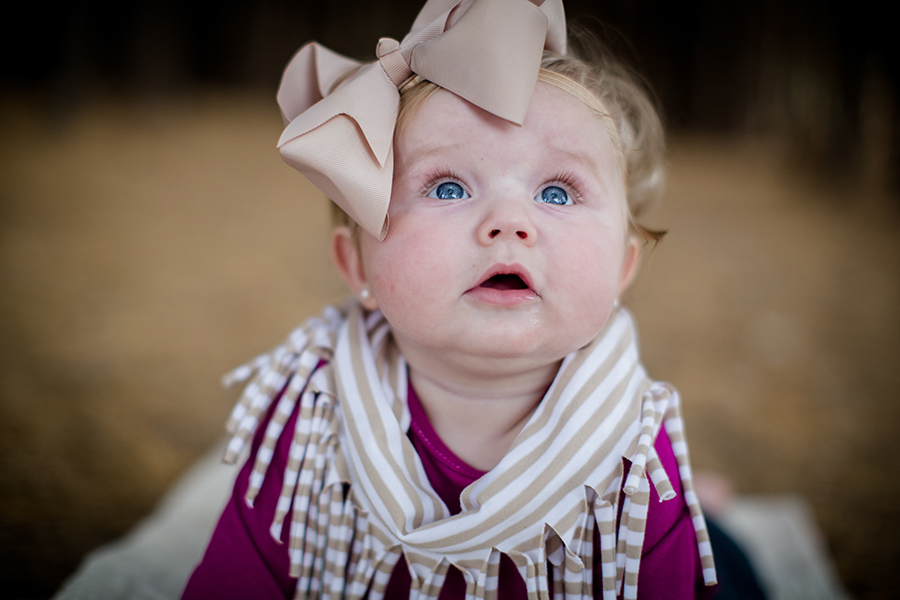 Little scarf by Knoxville Wedding Photographer, Amanda May Photos.