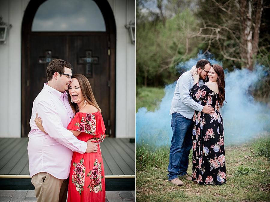 Maxi dresses at this 2018 favorite engagements by Knoxville Wedding Photographer, Amanda May Photos.