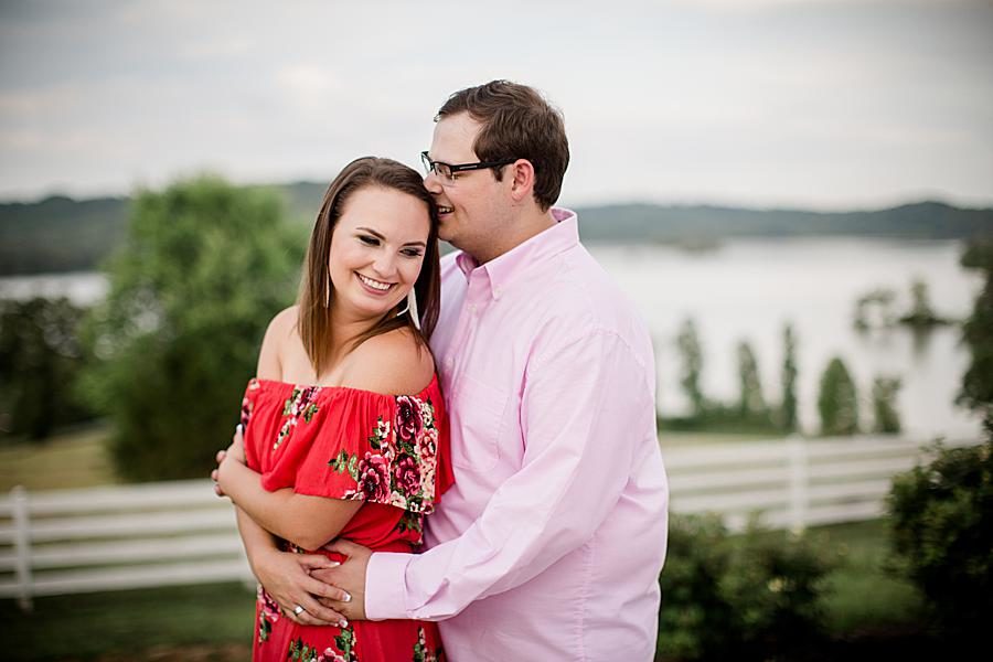 Tennessee River at this 2018 favorite engagements by Knoxville Wedding Photographer, Amanda May Photos.