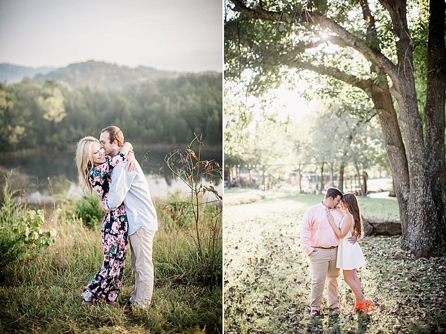 Open field at this 2018 favorite engagements by Knoxville Wedding Photographer, Amanda May Photos.