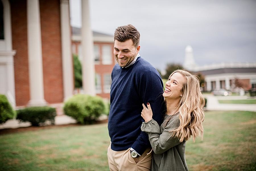 University of the Cumberlands at this 2018 favorite engagements by Knoxville Wedding Photographer, Amanda May Photos.