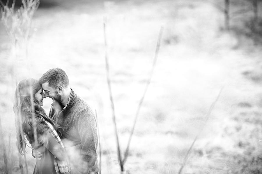 By the water at this 2018 favorite engagements by Knoxville Wedding Photographer, Amanda May Photos.