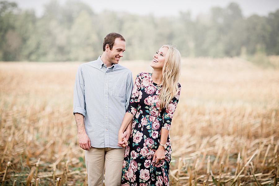 Big smiles at this 2018 favorite engagements by Knoxville Wedding Photographer, Amanda May Photos.