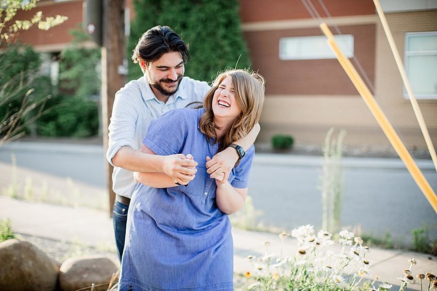 Weeds at this 2018 favorite engagements by Knoxville Wedding Photographer, Amanda May Photos.