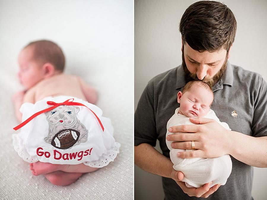 Go Dawgs at this 2018 Favorite Portraits by Knoxville Wedding Photographer, Amanda May Photos.