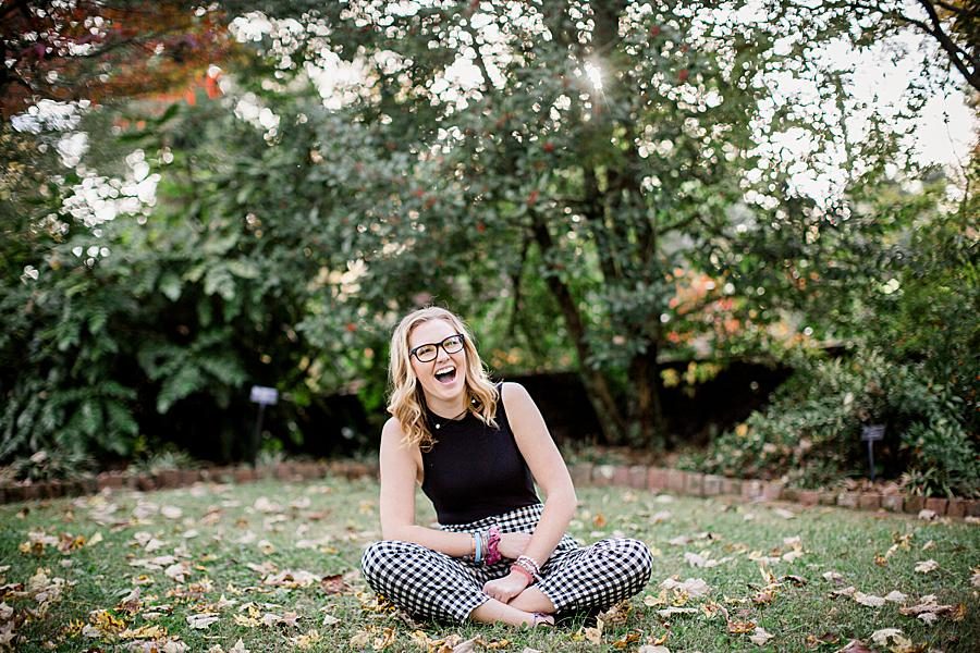 Black glasses at this 2018 Favorite Portraits by Knoxville Wedding Photographer, Amanda May Photos.