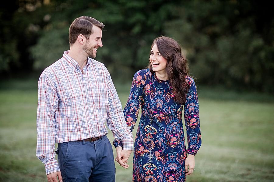 Floral dress at this 2018 Favorite Portraits by Knoxville Wedding Photographer, Amanda May Photos.