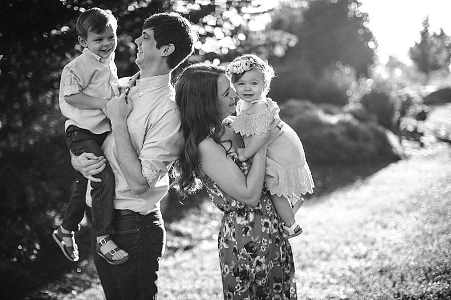 Black and white at this 2018 Favorite Portraits by Knoxville Wedding Photographer, Amanda May Photos.