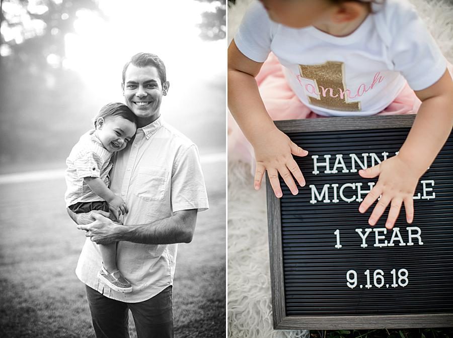 Letterboard at this 2018 Favorite Portraits by Knoxville Wedding Photographer, Amanda May Photos.