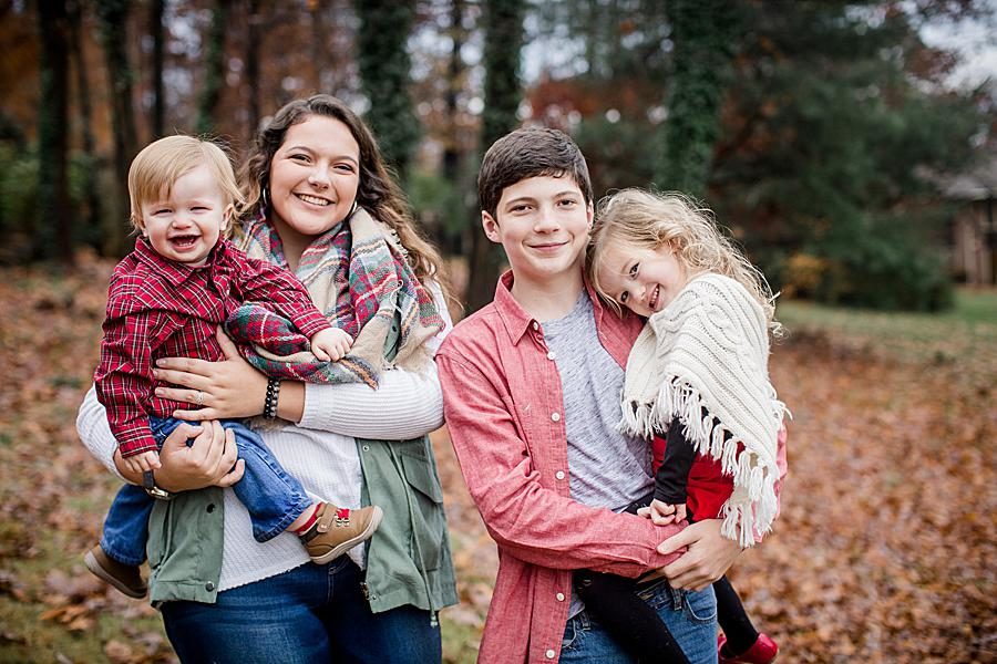 Cousins at this 2018 Favorite Portraits by Knoxville Wedding Photographer, Amanda May Photos.