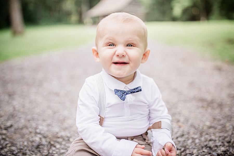 Bow tie at this 2018 Favorite Portraits by Knoxville Wedding Photographer, Amanda May Photos.