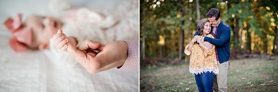 Baby toes at this 2018 Favorite Portraits by Knoxville Wedding Photographer, Amanda May Photos.