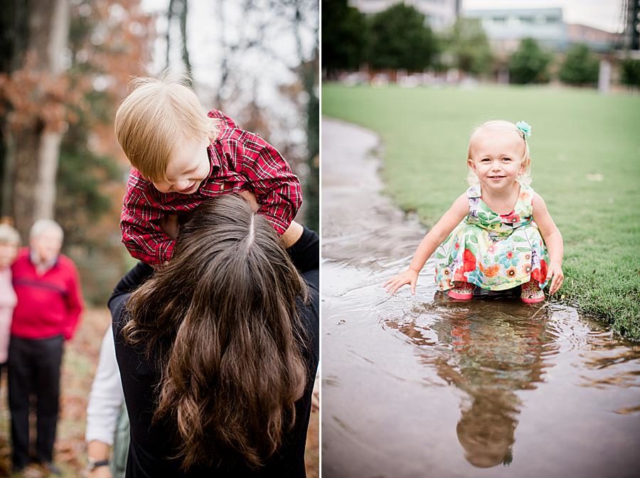 Reflection at this 2018 Favorite Portraits by Knoxville Wedding Photographer, Amanda May Photos.