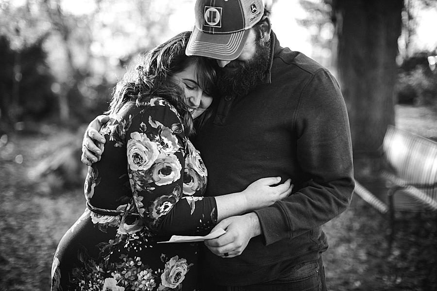 It's a boy at this 2018 Favorite Portraits by Knoxville Wedding Photographer, Amanda May Photos.