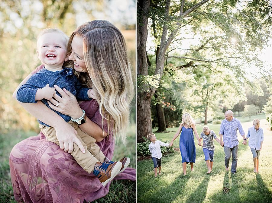 Family home at this 2018 Favorite Portraits by Knoxville Wedding Photographer, Amanda May Photos.