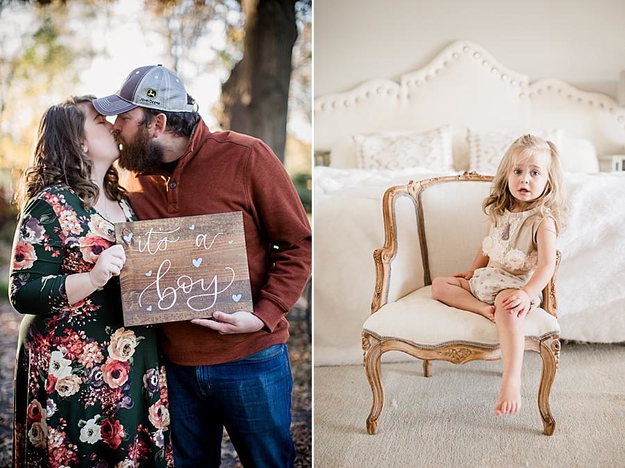 Wooden sign at this 2018 Favorite Portraits by Knoxville Wedding Photographer, Amanda May Photos.