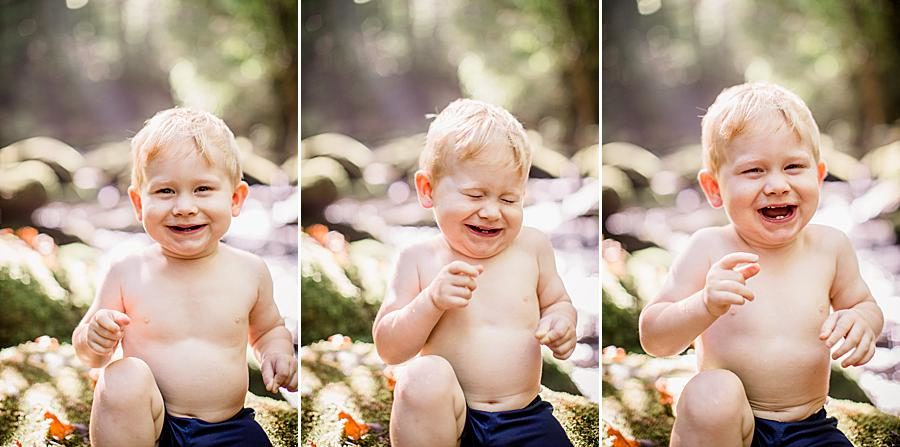 Playful at this Family by Knoxville Wedding Photographer, Amanda May Photos.