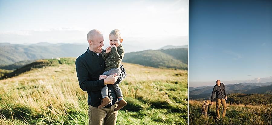 holding the toddler at this Family by Knoxville Wedding Photographer, Amanda May Photos.