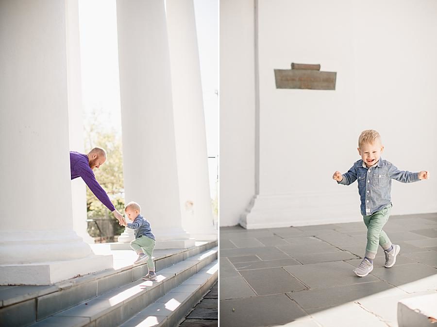 Free play at this Family by Knoxville Wedding Photographer, Amanda May Photos.