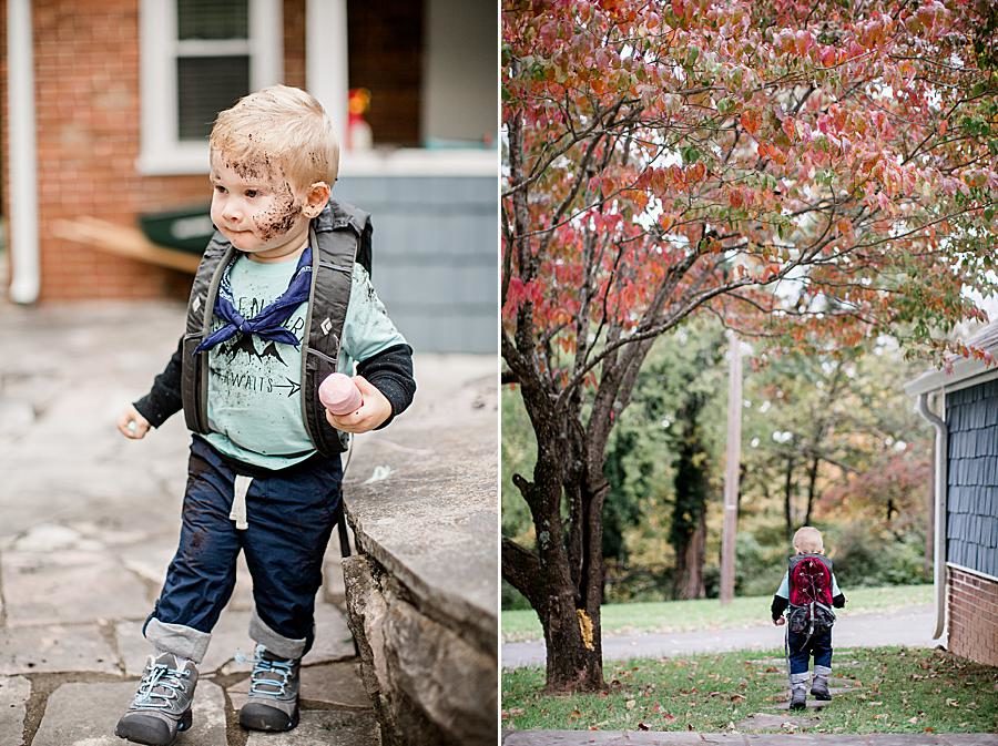 Halloween at this Family by Knoxville Wedding Photographer, Amanda May Photos.