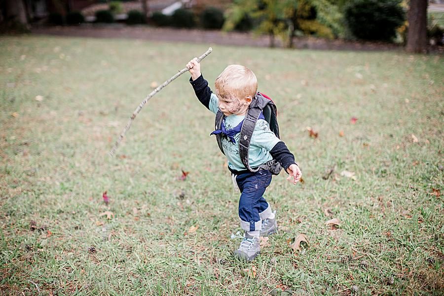 Sticks at this Family by Knoxville Wedding Photographer, Amanda May Photos.