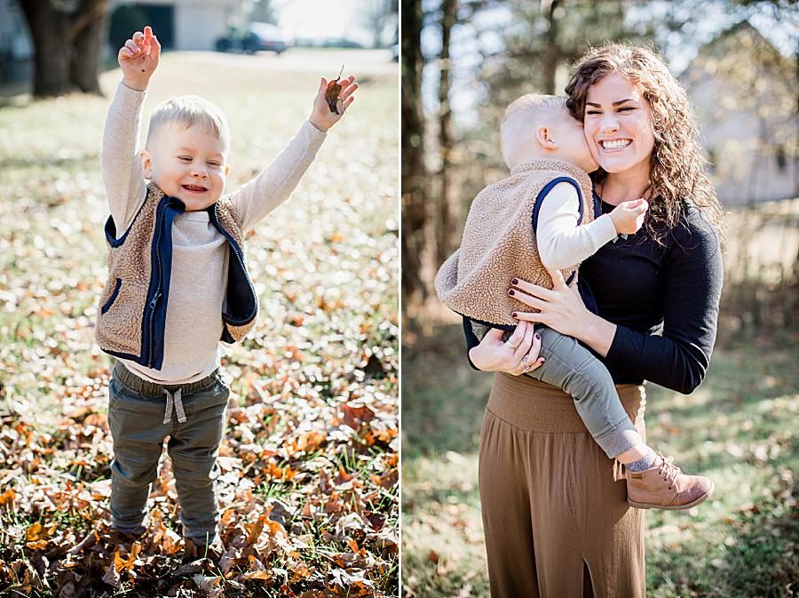 Thanksgiving at this Family by Knoxville Wedding Photographer, Amanda May Photos.