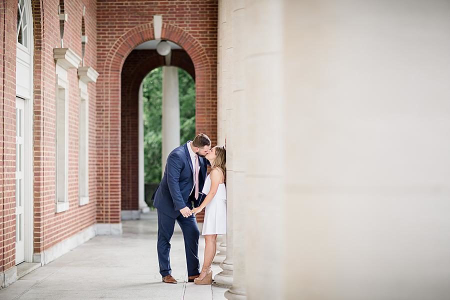 Vanderbilt University at this 2018 favorite engagements by Knoxville Wedding Photographer, Amanda May Photos.