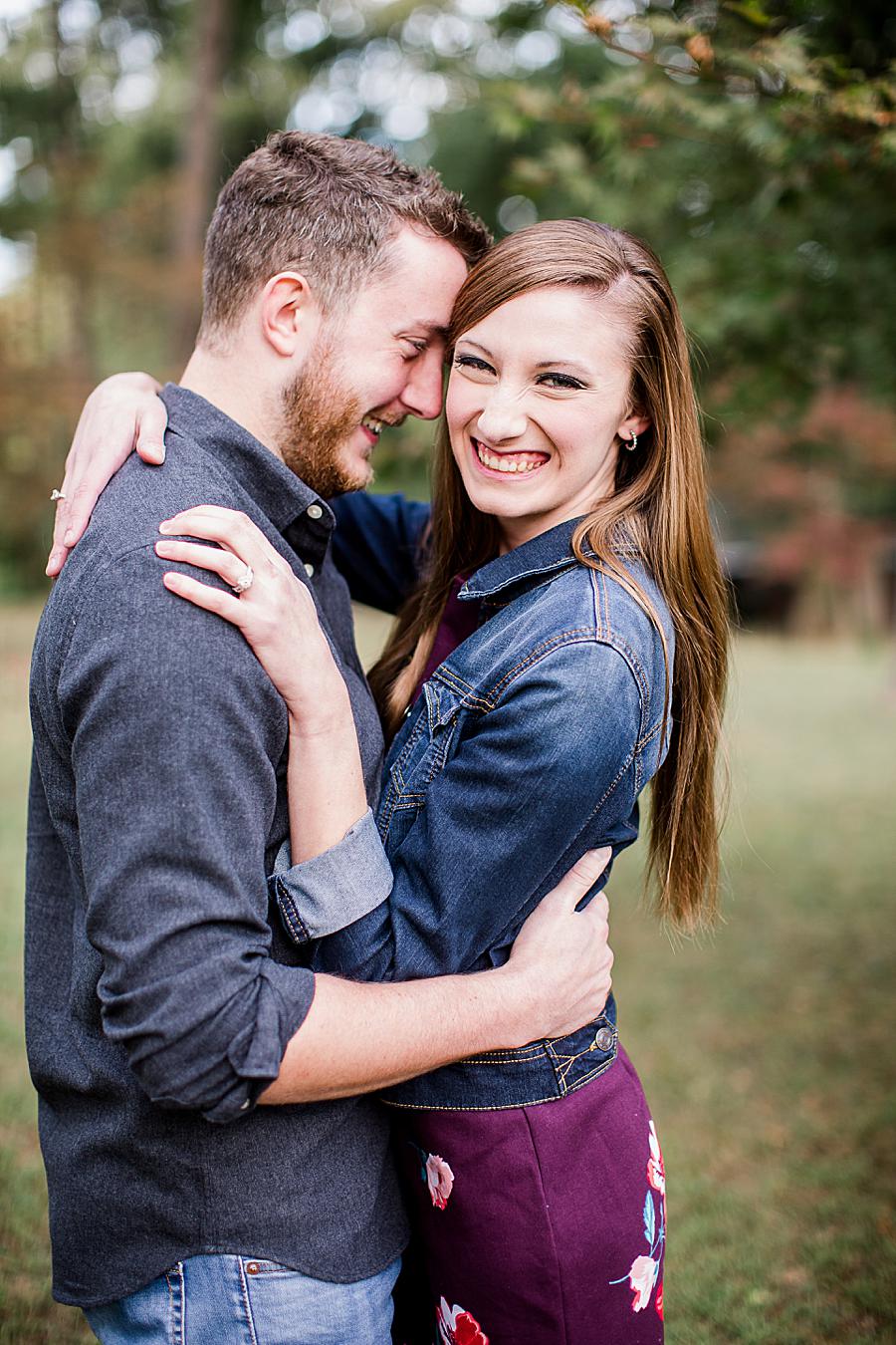 Forehead to temple at this AMP Cookout by Knoxville Wedding Photographer, Amanda May Photos.