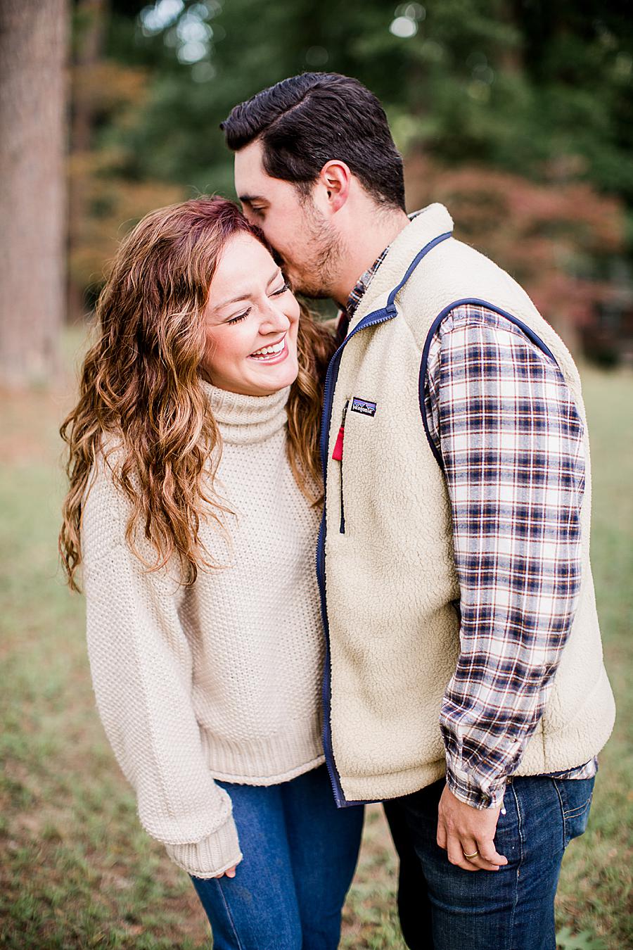 Turtleneck sweater by Knoxville Wedding Photographer, Amanda May Photos.