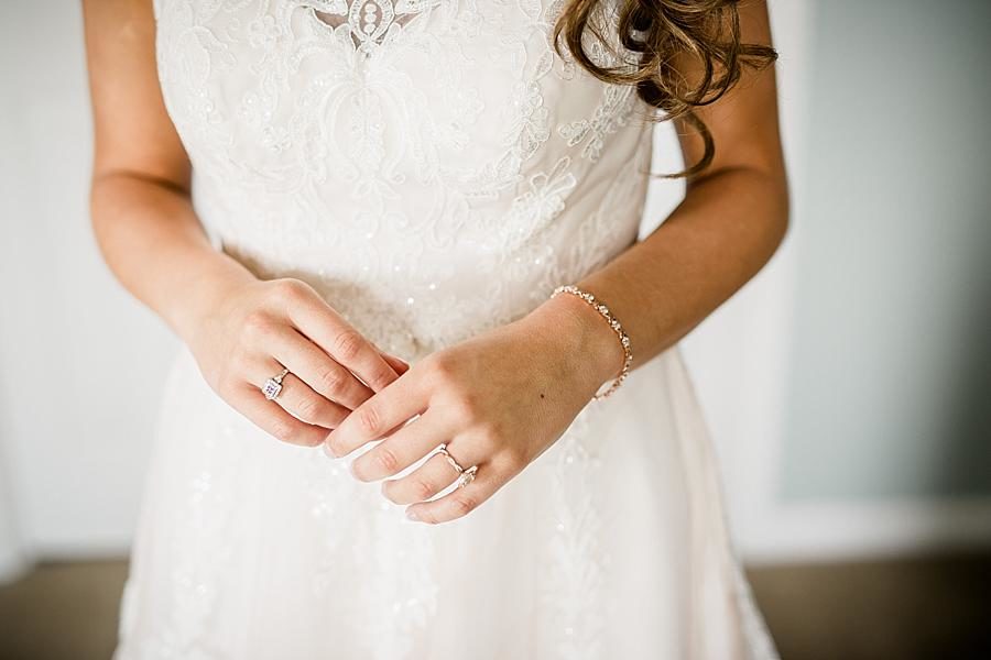 Bride details at this Castleton Farms Wedding by Knoxville Wedding Photographer, Amanda May Photos.