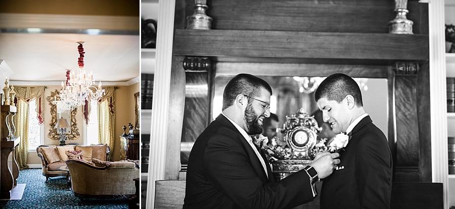 Groom suite at this Castleton Farms Wedding by Knoxville Wedding Photographer, Amanda May Photos.