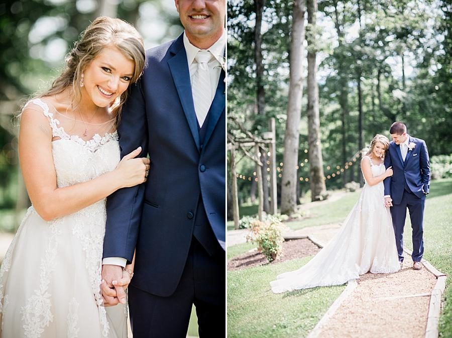 Gravel path at this Castleton Farms Wedding by Knoxville Wedding Photographer, Amanda May Photos.