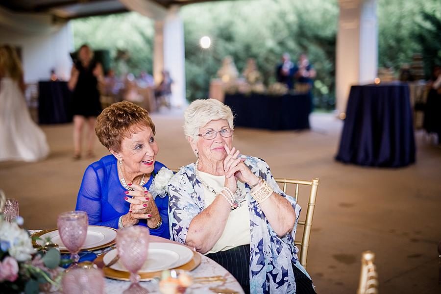 Grandmothers at this Castleton Farms Wedding by Knoxville Wedding Photographer, Amanda May Photos.