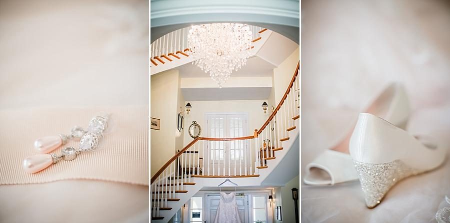 Staircase at this Christopher Place wedding by Knoxville Wedding Photographer, Amanda May Photos