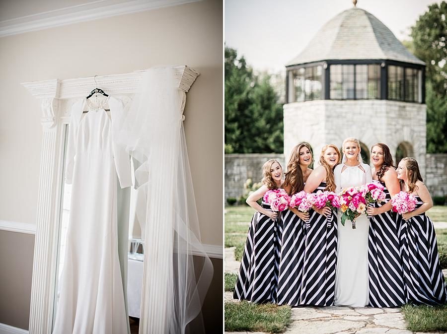 The girls at this Kincaid House Wedding by Knoxville Wedding Photographer, Amanda May Photos.