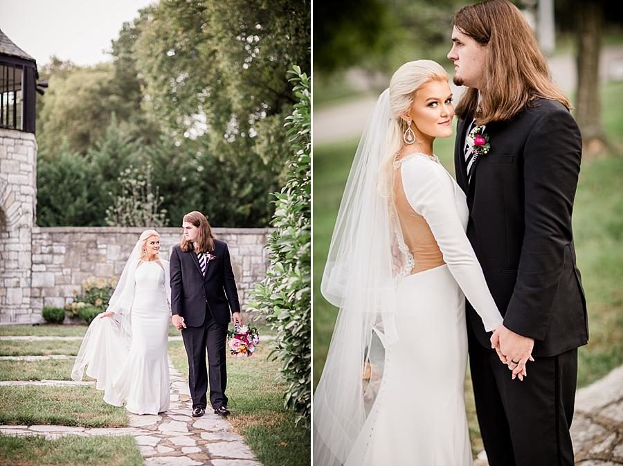 Models at this Kincaid House Wedding by Knoxville Wedding Photographer, Amanda May Photos.