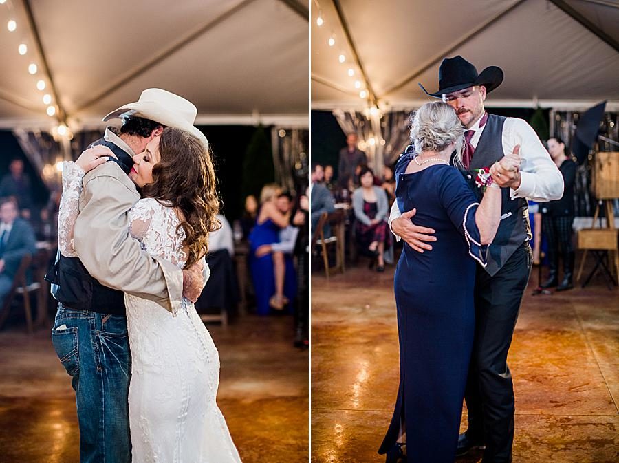 Mother son dance by Knoxville Wedding Photographer, Amanda May Photos.