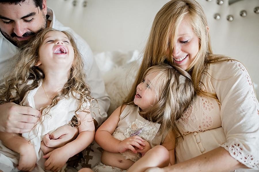 Cream at this Lifestyle Maternity Session by Knoxville Wedding Photographer, Amanda May Photos.