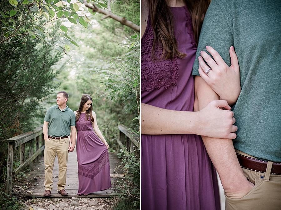 Wedding rings at this Meads Quarry Family Session by Knoxville Wedding Photographer, Amanda May Photos.