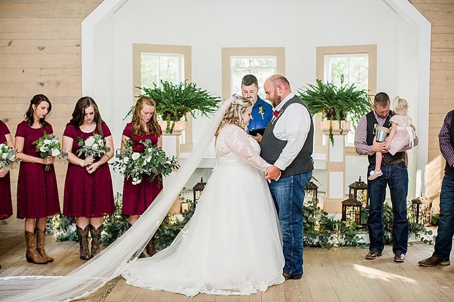 Almost married at this Cades Cove wedding by Knoxville Wedding Photographer, Amanda May Photos.
