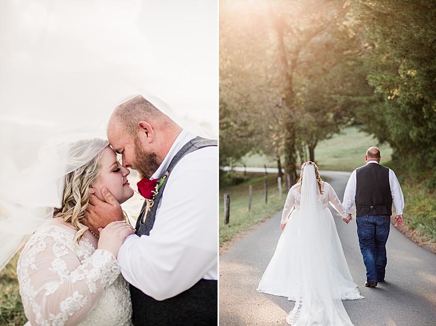 Golden hour by Knoxville Wedding Photographer, Amanda May Photos.