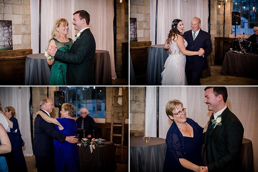 Special family dances at this The Quarry wedding by Knoxville Wedding Photographer, Amanda May Photos.