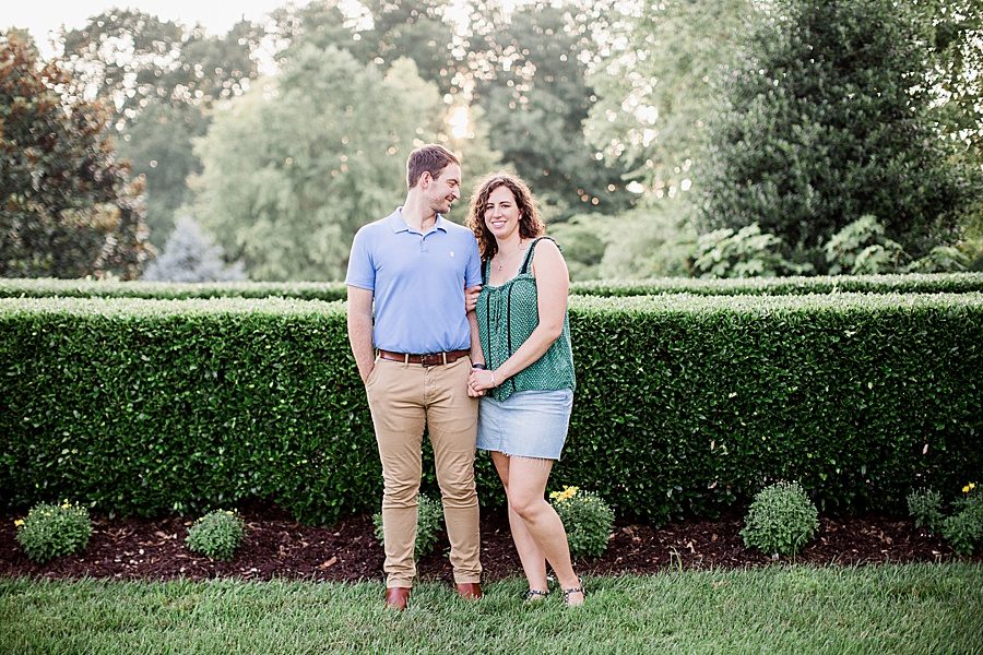 Manicured bushes by Knoxville Wedding Photographer, Amanda May Photos