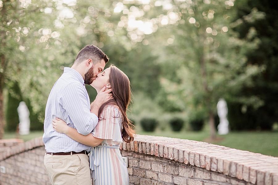 Kisses at this Castleton by Knoxville Wedding Photographer, Amanda May Photos.
