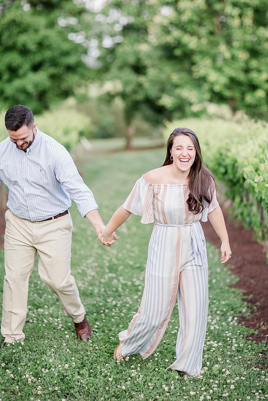 Laughing at this Castleton by Knoxville Wedding Photographer, Amanda May Photos.