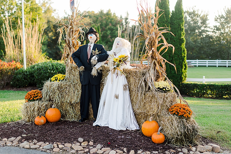 halloween bride and groom at castleton