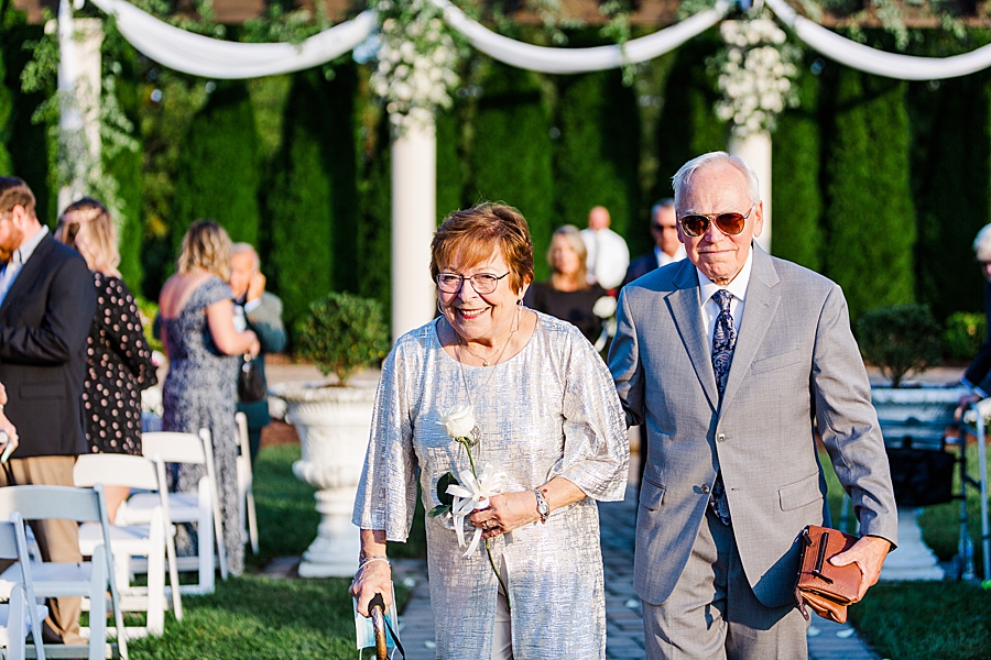 recessional at this castleton farms wedding