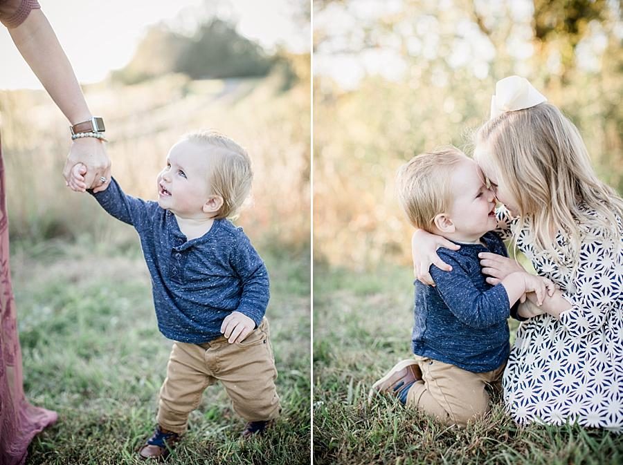 Just the kids at this Melton Hill Park Family Session by Knoxville Wedding Photographer, Amanda May Photos.