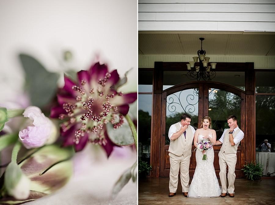 Showing off the ring at this Hunter Valley Pavilion Wedding by Knoxville Wedding Photographer, Amanda May Photos.